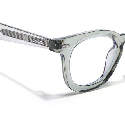 Voyage Green Wayfarer Eyeglasses for Men & Women (KG2530FMG8037)