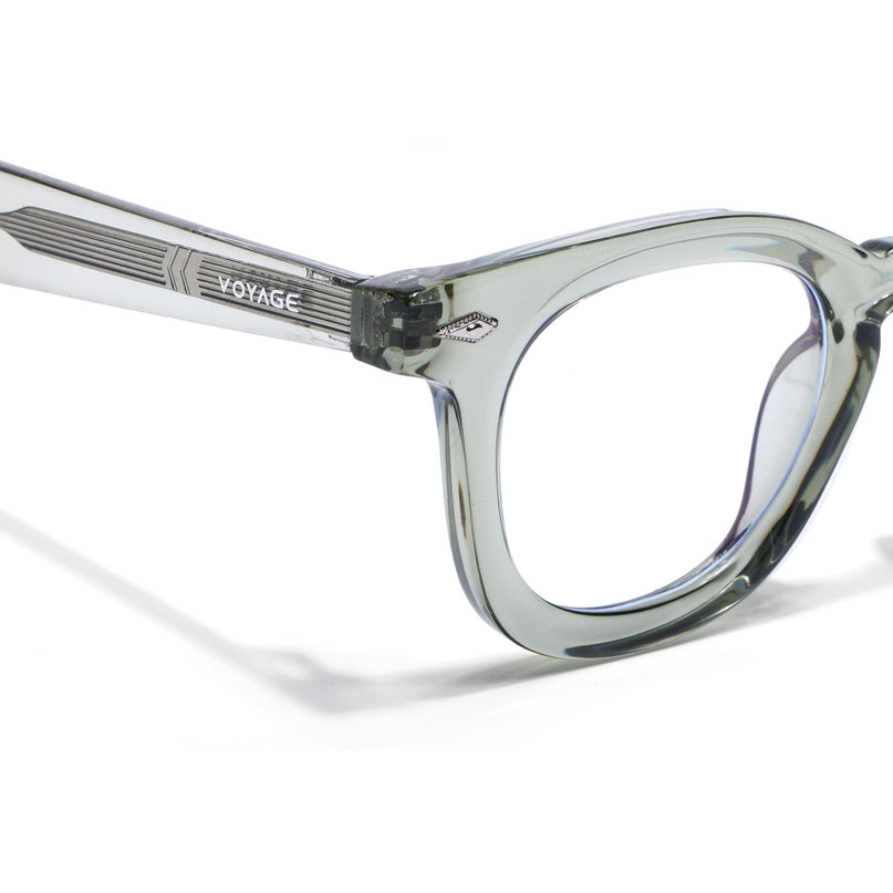 Voyage Green Wayfarer Eyeglasses for Men & Women (KG2530FMG8037)