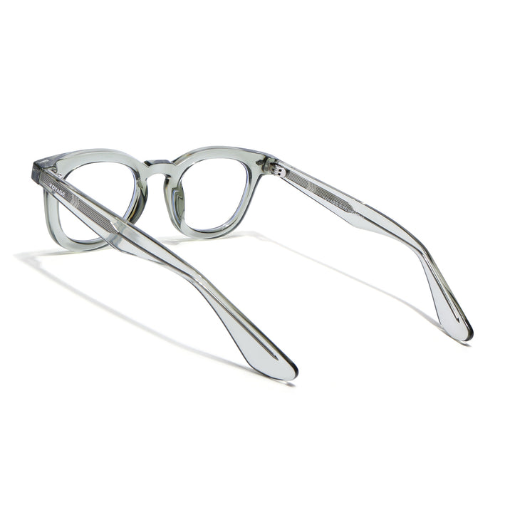 Voyage Green Wayfarer Eyeglasses for Men & Women (KG2530FMG8037)