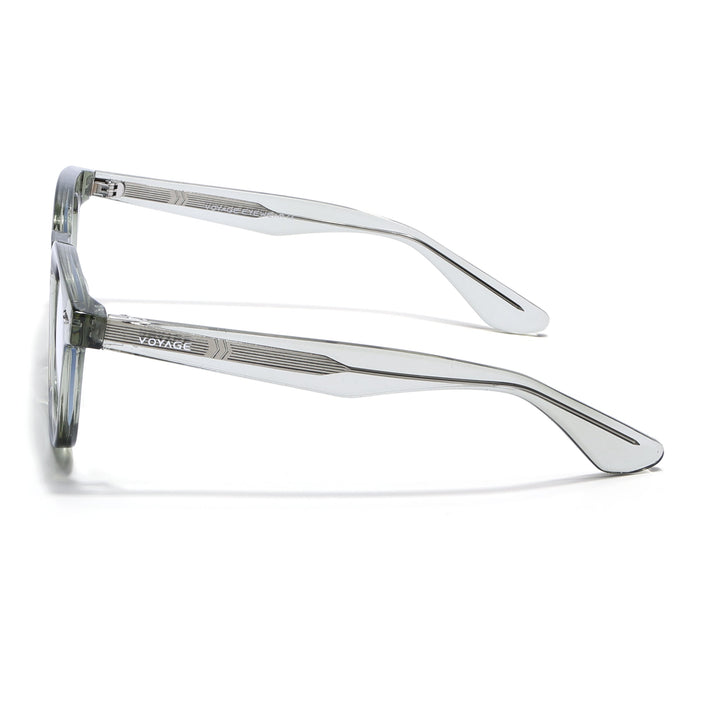 Voyage Green Wayfarer Eyeglasses for Men & Women (KG2530FMG8037)