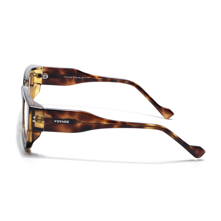 Voyage Demi Brown Rectangle Eyeglasses for Men & Women (KG2540FMG8003)