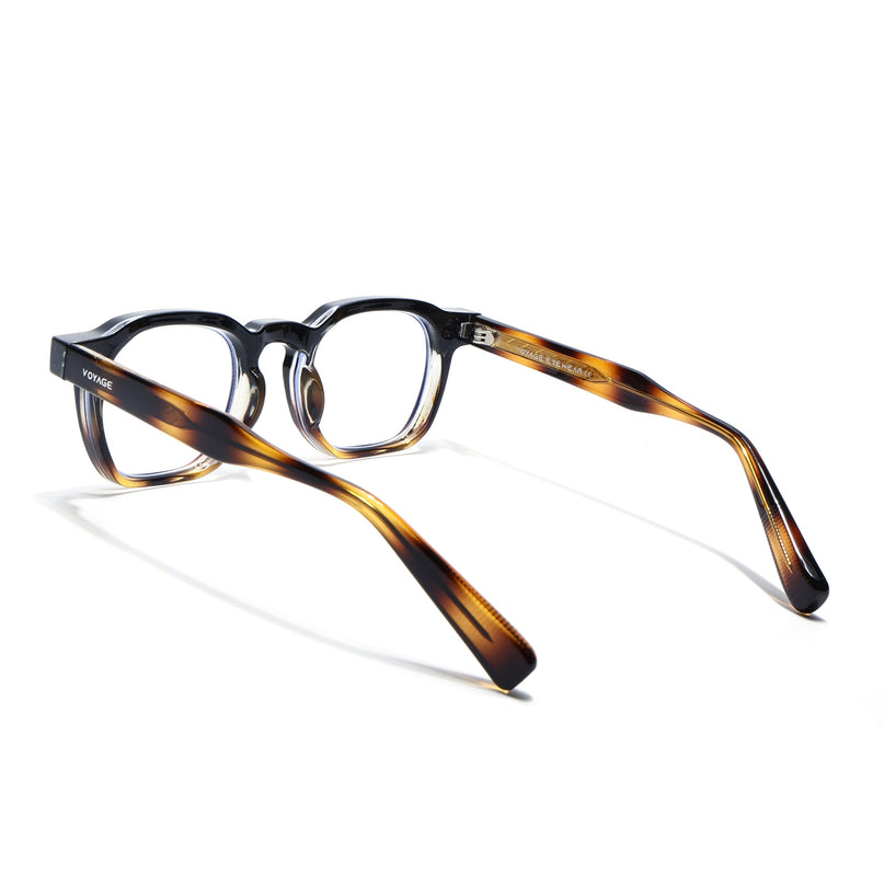 Voyage Demi Brown Wayfarer Eyeglasses for Men & Women (KG2560FMG8068)