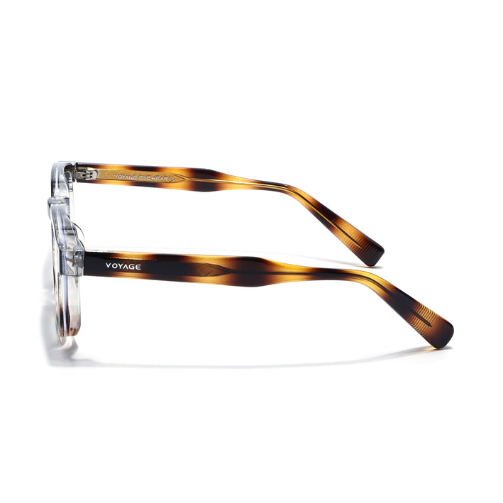 Voyage Demi Brown Wayfarer Eyeglasses for Men & Women (KG2560FMG8068)