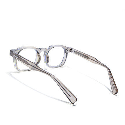 Voyage Light Brown Wayfarer Eyeglasses for Men & Women (KG2560FMG8071)
