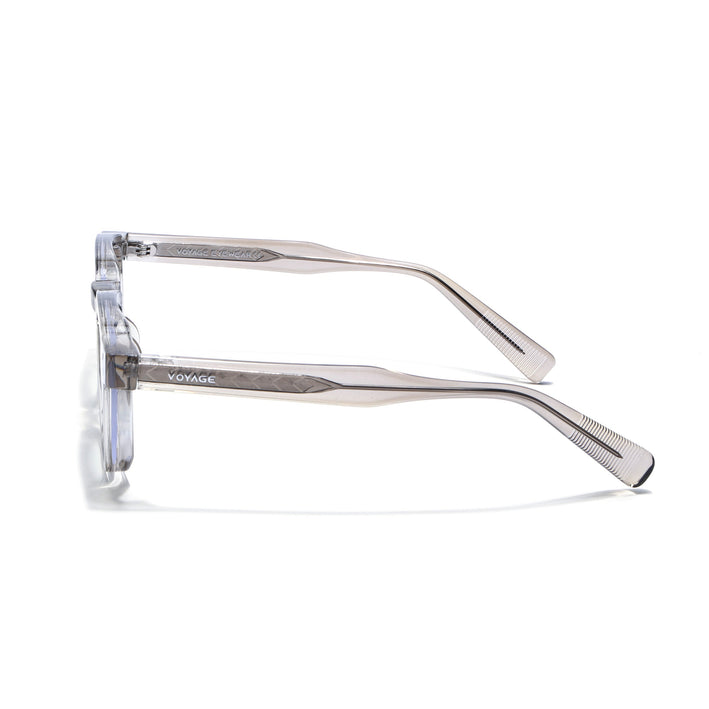 Voyage Light Brown Wayfarer Eyeglasses for Men & Women (KG2560FMG8071)