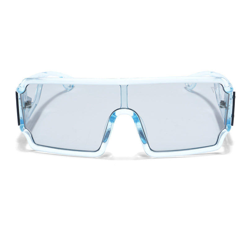 Torin | Transparent Blue Wayfarer Sunglasses - MG4562