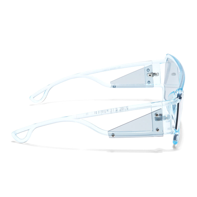 Torin | Transparent Blue Wayfarer Sunglasses - MG4562