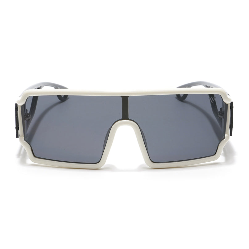 Torin | White Wayfarer Sunglasses - MG4565