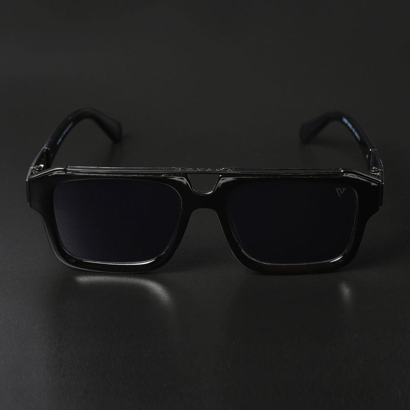 Wayfarer Sunglasses (Black Lens | Black Frame - MG5385)