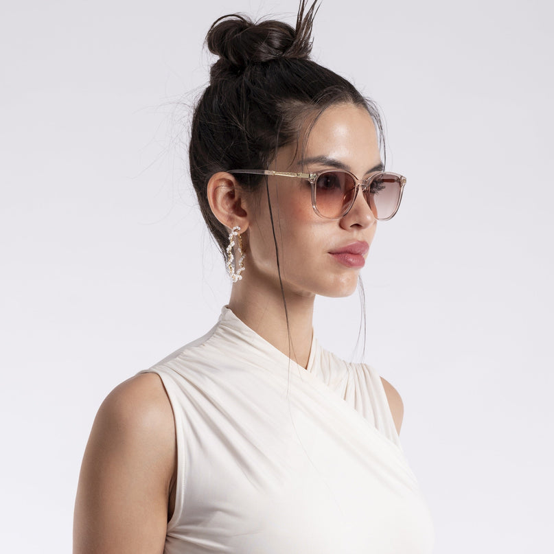 Lyra | Transparent Wayfarer Sunglasses MG3181