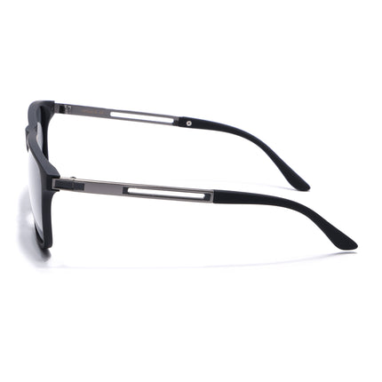 Eyejack Black Wayfarer Polarized Sunglasses for Men & Women (P1106PCL2140)