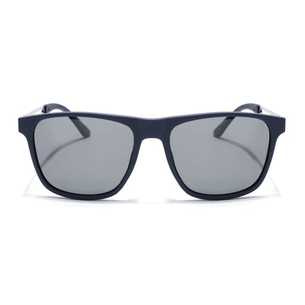 Eyejack Blue Wayfarer Polarized Sunglasses for Men & Women (P1106PCL2141)