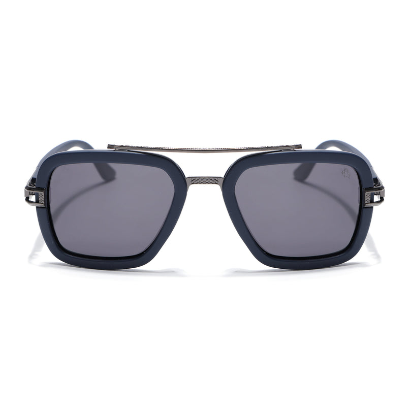 Eyejack Blue Wayfarer Polarized Sunglasses for Men & Women (P888PCL2143)