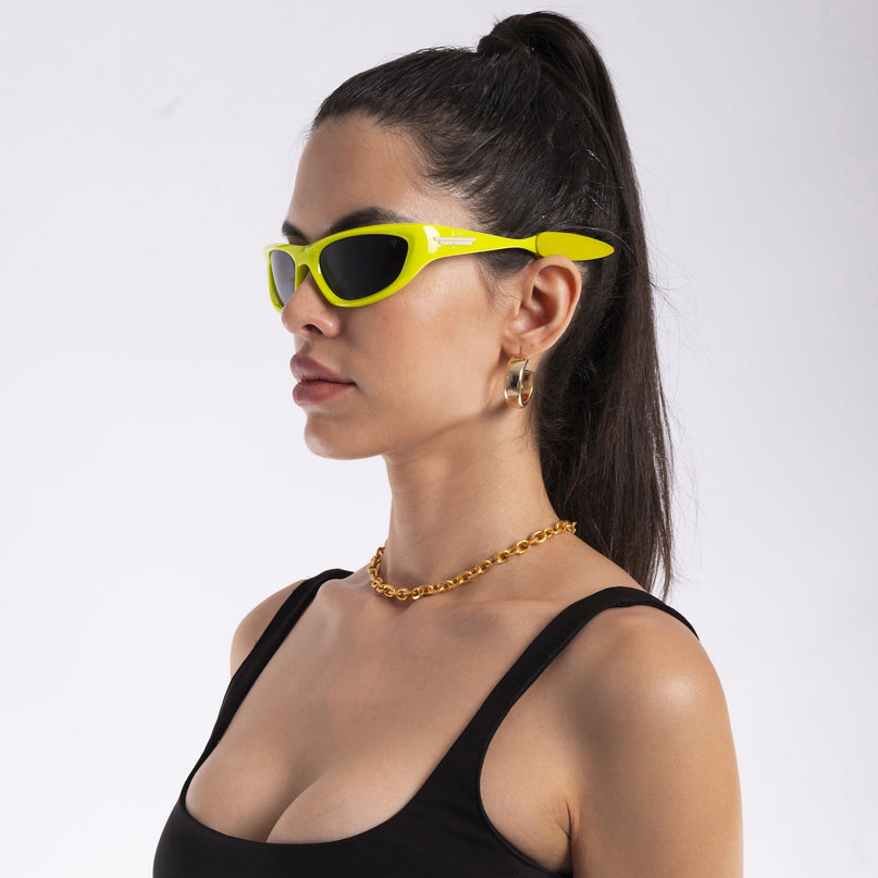 Echelon | Black Wrap Around Polarized Sunglasses - PMG4019