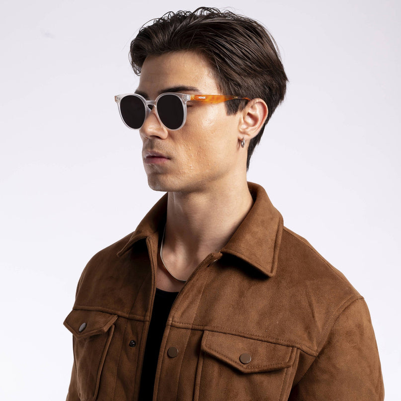 Active Transparent Round Polarized Sunglasses - PMG4471