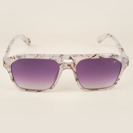 Violet & Clear Wayfarer Sunglasses (2343MG4100)