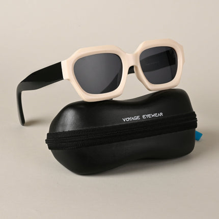 Black Rectangle Sunglasses - MG4200
