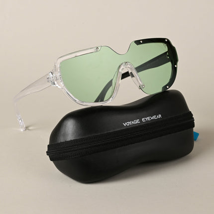 Wayfarer Green Sunglasses - MG4185