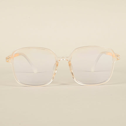Voyage Air Nude Square Eyeglasses for Men & Women - MG4385-C3