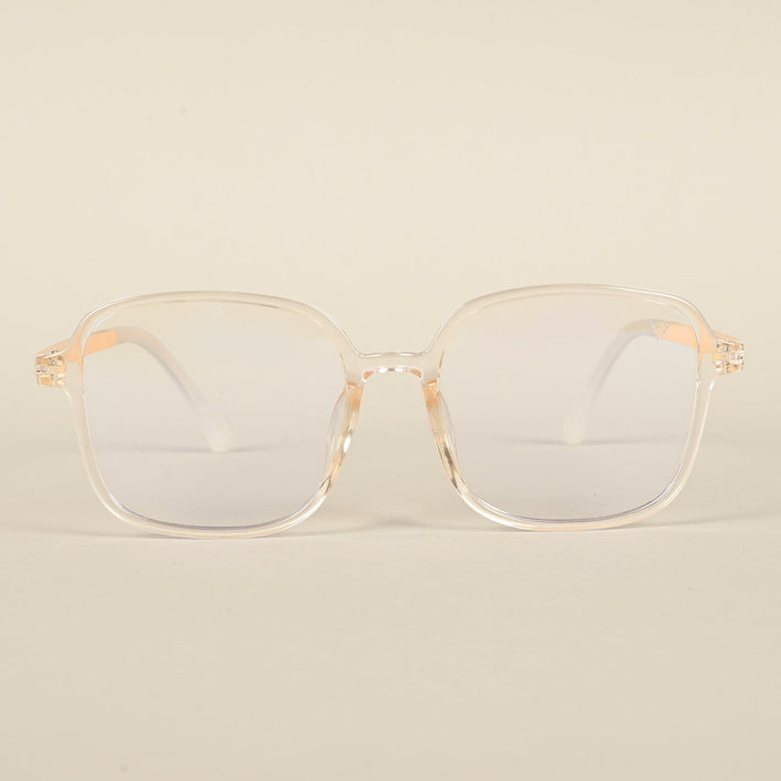 Voyage Air Nude Square Eyeglasses for Men & Women - MG4385-C3