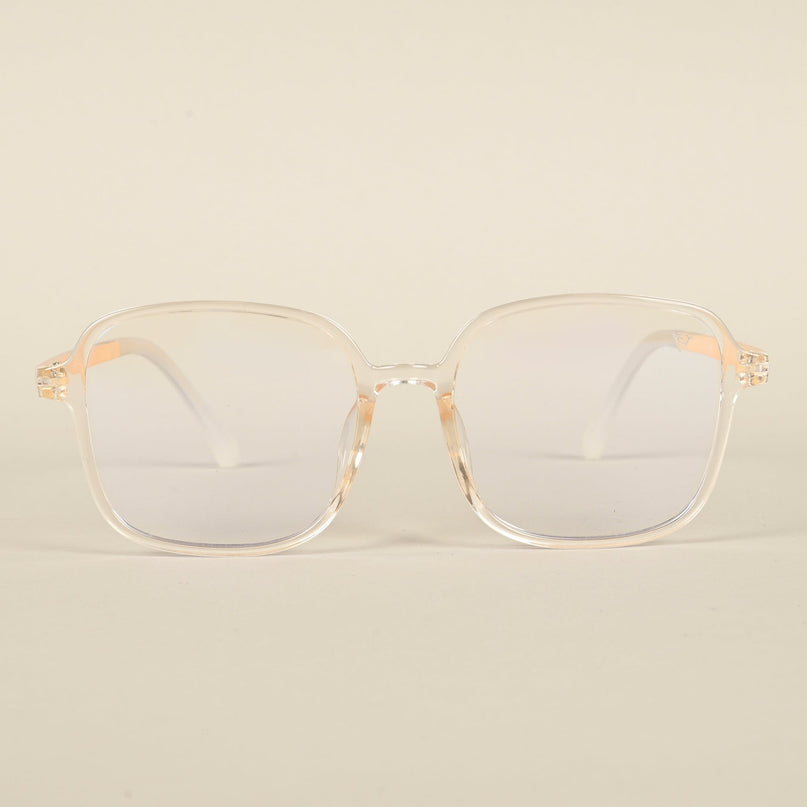 Voyage Air Nude Square Eyeglasses for Men & Women - MG4385-C3