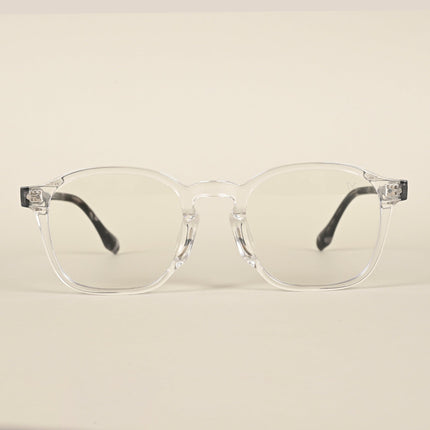 Voyage Transparent Wayfarer Eyeglasses for Men & Women - MG4399-C1