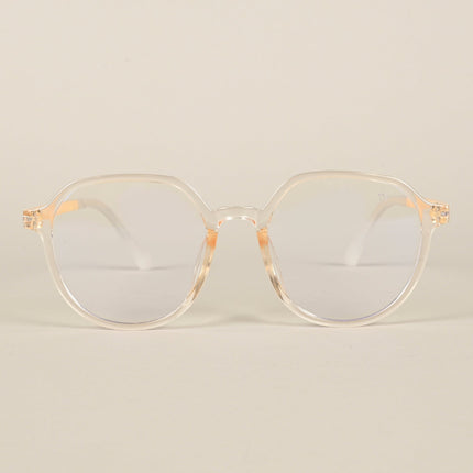 Voyage Air Nude Round Eyeglasses for Men & Women - MG4390-C3