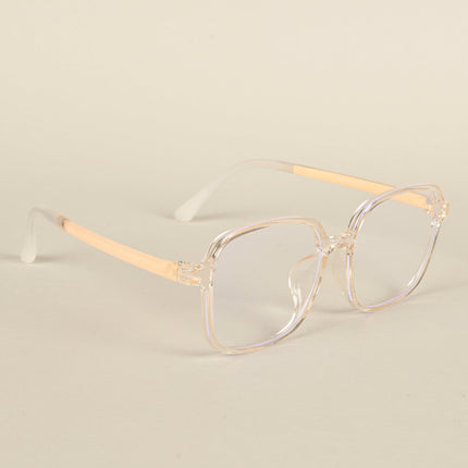 Voyage Air Nude Square Eyeglasses for Men & Women - MG4385-C3