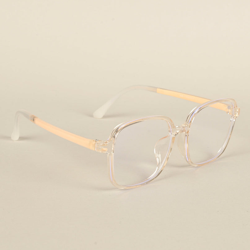 Voyage Air Nude Square Eyeglasses for Men & Women - MG4385-C3