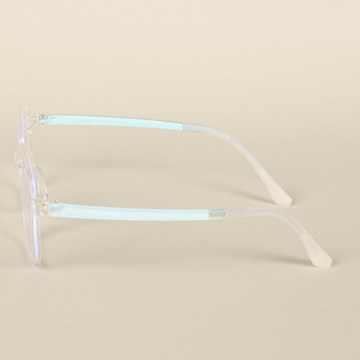 Voyage Air Transparent Square Eyeglasses for Men & Women - MG4386-C4