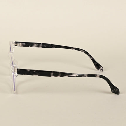 Voyage Transparent Wayfarer Eyeglasses for Men & Women - MG4399-C1