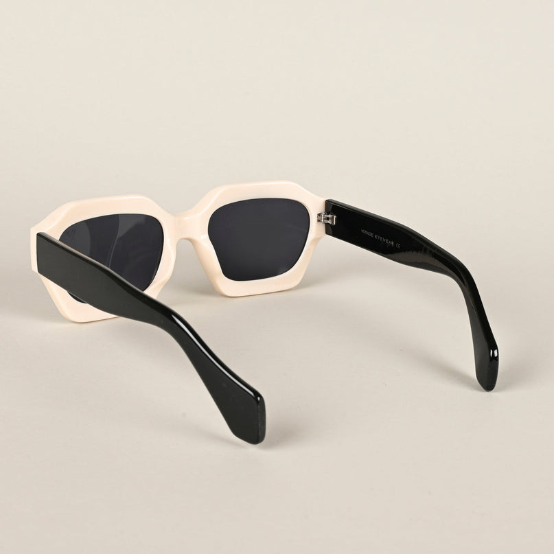 Black Rectangle Sunglasses - MG4200