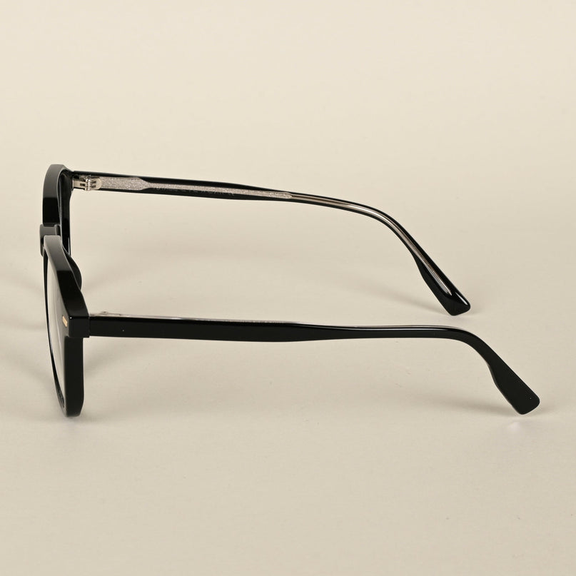 Voyage Black Wayfarer Eyeglasses for Men & Women - MG4398-C1