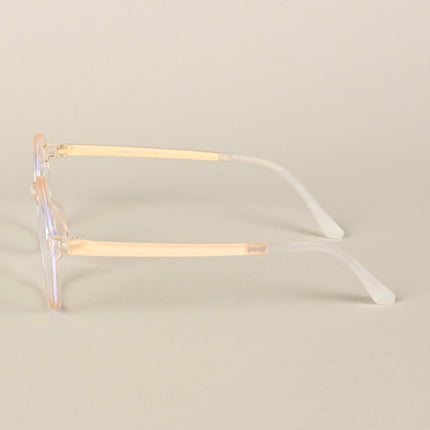 Voyage Air Nude Round Eyeglasses for Men & Women - MG4390-C3