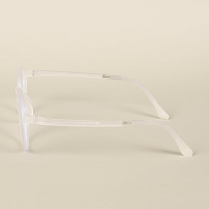 Voyage Air Transparent Round Eyeglasses for Men & Women - MG4378-C5
