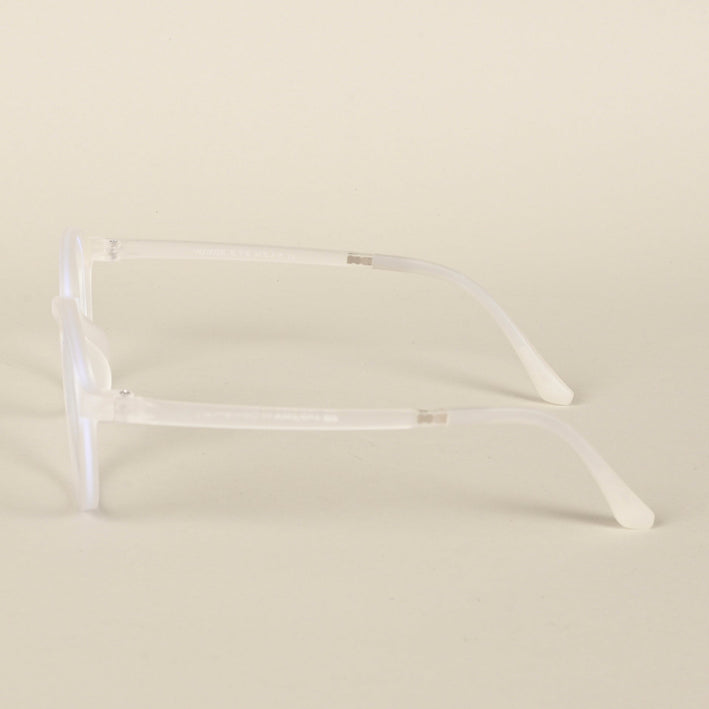 Voyage Air Transparent Round Eyeglasses for Men & Women - MG4378-C5