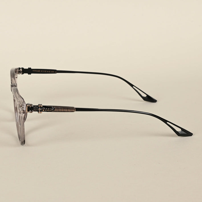 Voyage Grey Wayfarer Eyeglasses for Men & Women - MG4396-C3