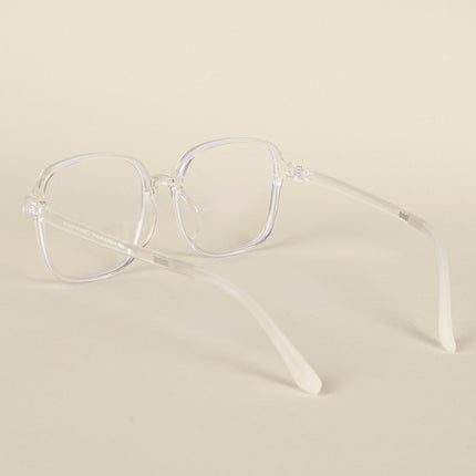 Voyage Air Transparent Square Eyeglasses for Men & Women - MG4384-C2