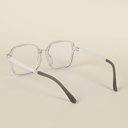 Voyage Air Grey Square Eyeglasses for Men & Women - MG4383-C5