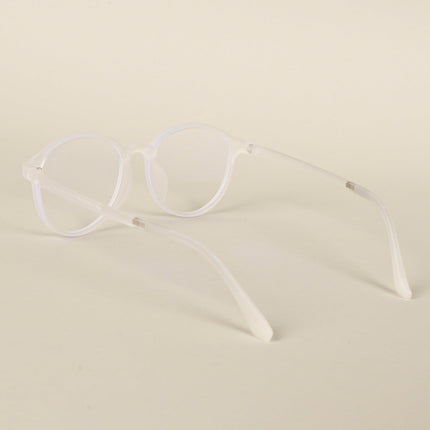 Voyage Air Transparent Round Eyeglasses for Men & Women - MG4378-C5