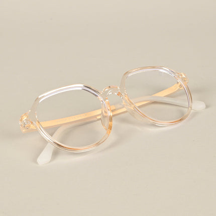 Voyage Air Nude Round Eyeglasses for Men & Women - MG4390-C3