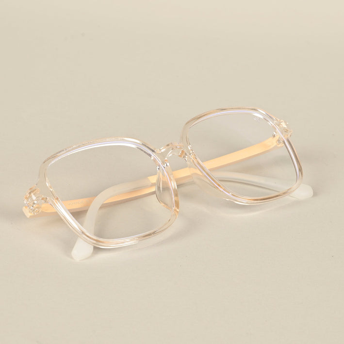 Voyage Air Nude Square Eyeglasses for Men & Women - MG4385-C3