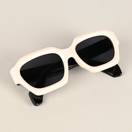 Black Rectangle Sunglasses - MG4200