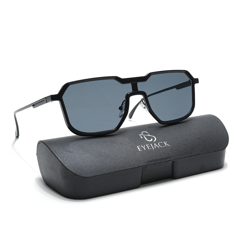 Matrix - Black Square Metal Sunglasses`I RH9522CL858