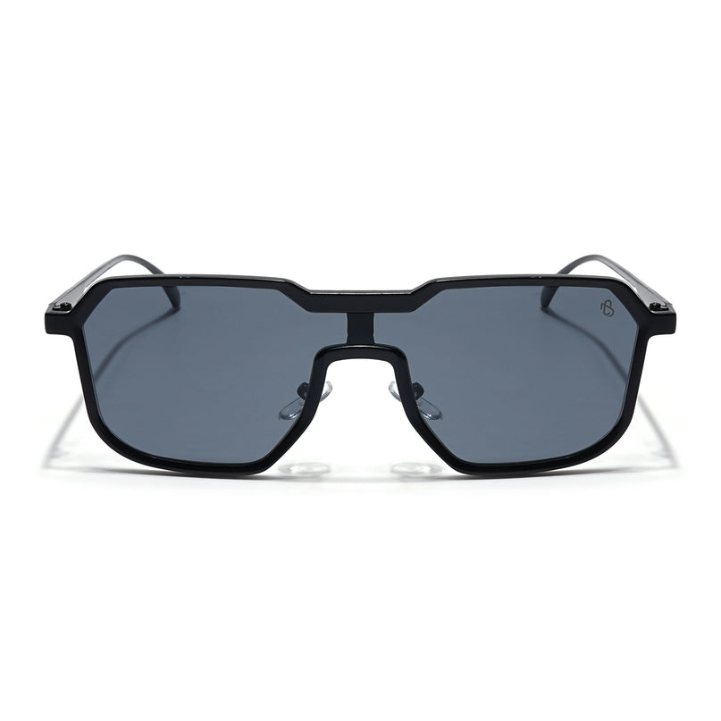 Matrix - Black Square Metal Sunglasses`I RH9522CL858