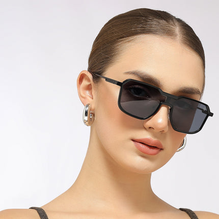 Matrix - Black Square Metal Sunglasses`I RH9522CL858