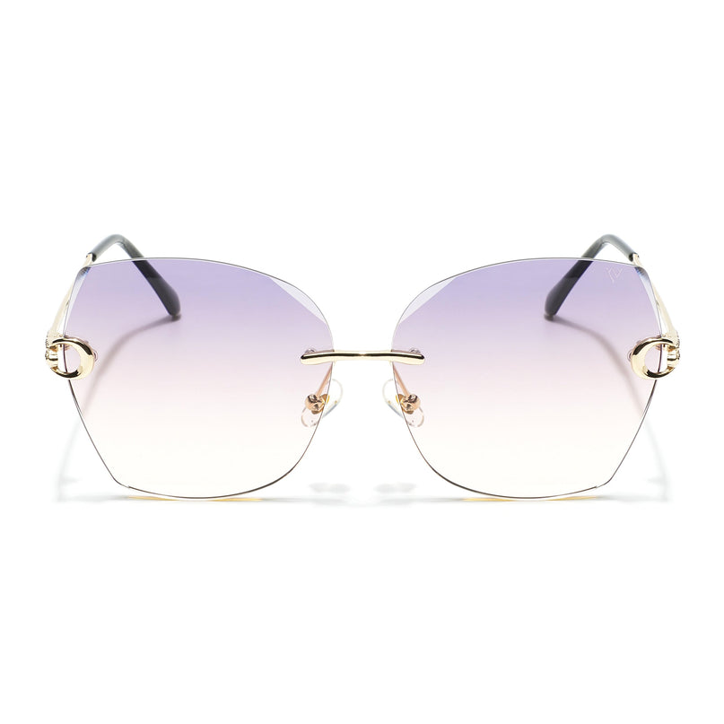 Elara | Violet Over Size Sunglasses MG2878