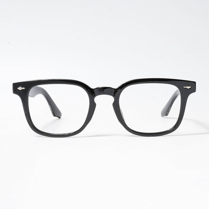 HEXXA Shine Black Square Eyeglasses for Men & Women (S9015CL488-C1)