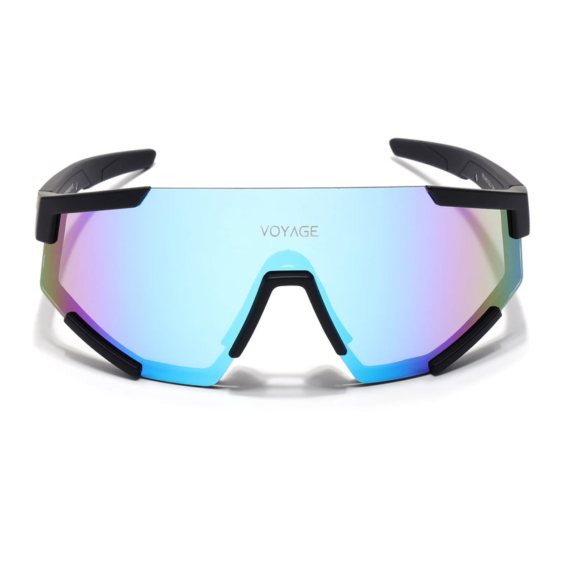 Drift Sunglasses (Multicolor Lens | Matt Black Frame - MG5219)