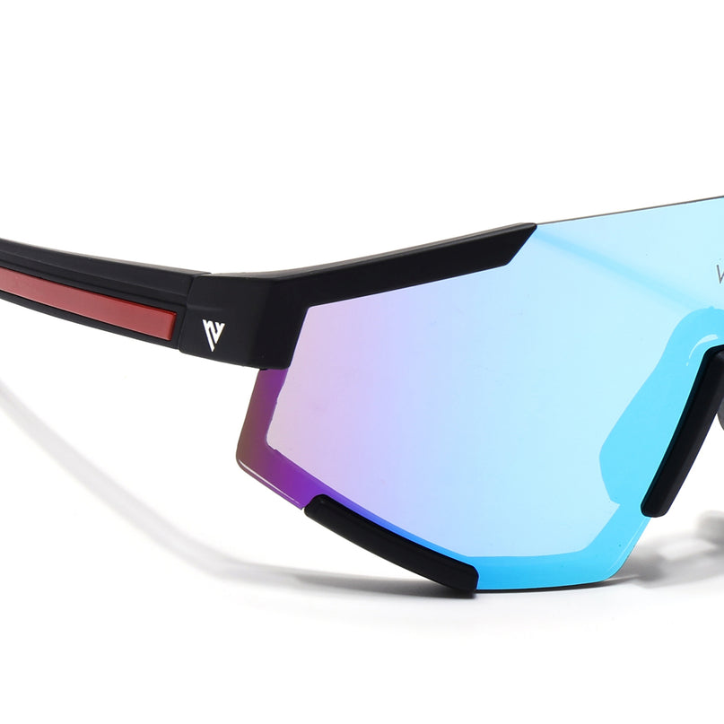 Drift Sunglasses (Multicolor Lens | Matt Black Frame - MG5219)